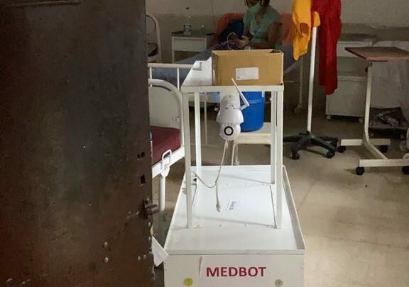 MEDBOT donated to COVID Hospital