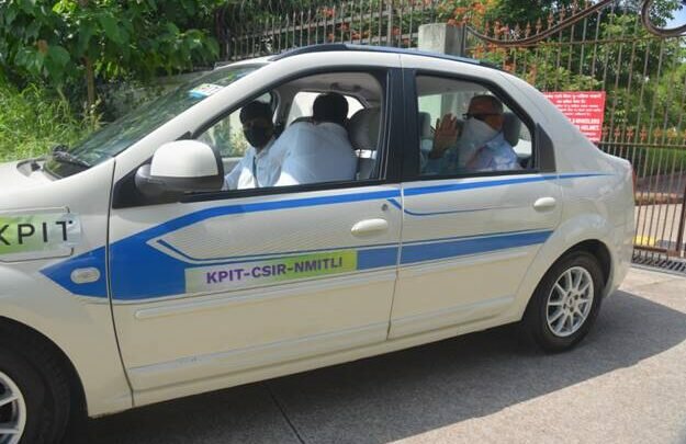Hydrogen Fuel-Cell fitted car demonstrated