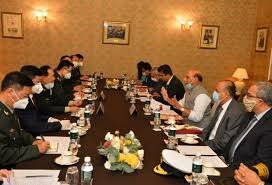 Rajnath Singh meets Chinese defence minister