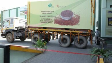 First export consignments of ‘red rice’ from Assam to the USA flagged off
