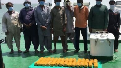 Indian Coast Guard apprehends Pakistani boat with 30 kgs of heroin off Jakhau, Gujarat