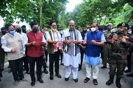 Defence Minister dedicates to the nation 12 roads, built by BRO, in Northern & Eastern border areas